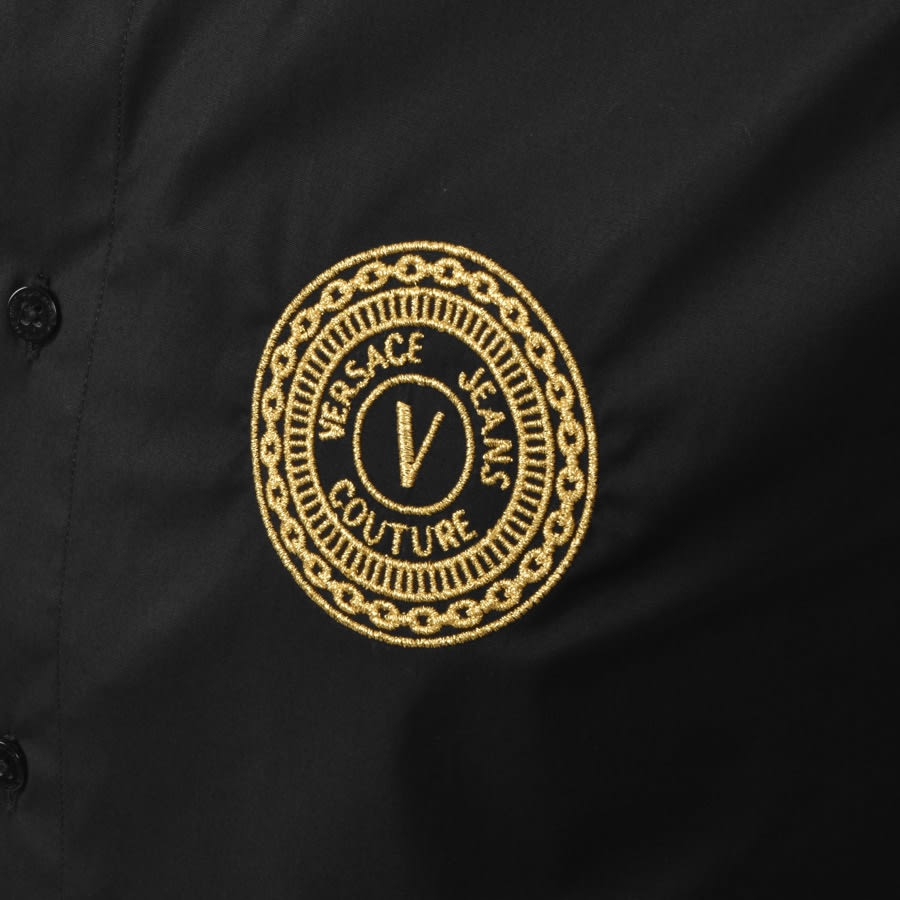 Alternative Image for ProductVersace Jeans Couture Long Sleeve Shirt Black3